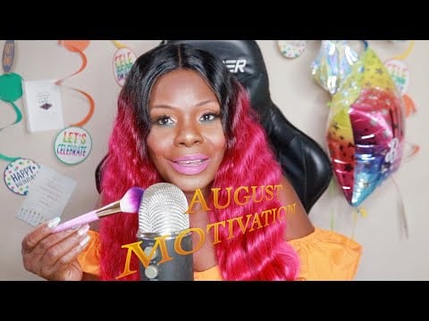 GOOD ENERGY PATH ASMR AUGUST 2022 MOTIVATION BRUSHING MIC SOUNDS