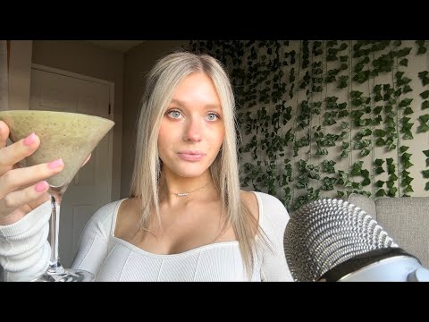 ASMR| Neighborhood Gossip and Drink🍸 (Whisper Ramble)