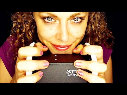 Binaural ASMR Whisper & Ear Massage 3Dio, Touching, Cupping, Cleaning, Blowing, Brushing