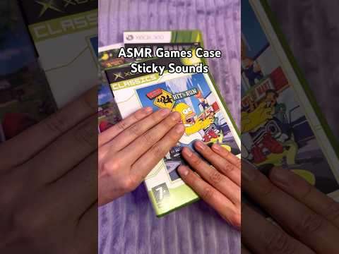 ASMR Video Games Sticky Case Sounds #asmrgaming #asmr