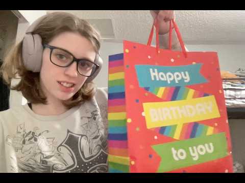 Birthday haul