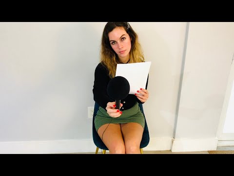 [ASMR] Miss Bell The News Reporter