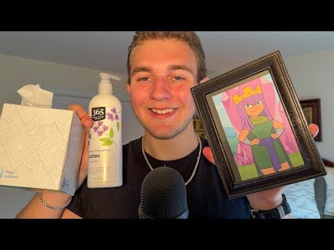 ASMR what I got for Christmas 