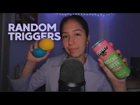 ASMR con Random Triggers para Dormir | Sonidos Suaves + Susurros