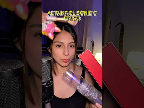 ADIVINA EL SONIDO FALSO #asmr #asmrshorts #asmrcommunity