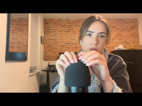 ASMR | Mic Scratching, Whispers & Soft Spoken, Random Triggers w/ Nails