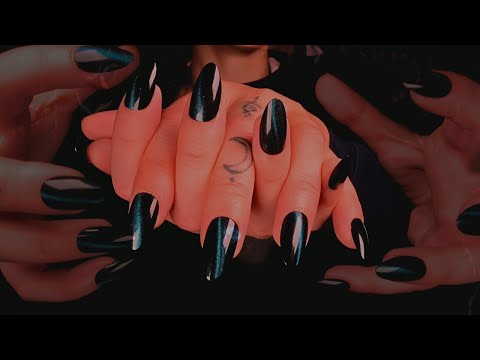 ASMR Hand Movements You Can't Look Away From 🌀 1 Hour Layered Sounds, No Talking, Pure Tingles