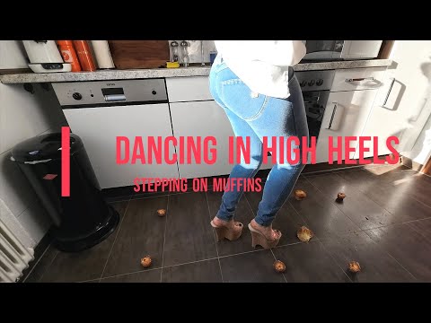 Dancing in the kitchen and stepping on muffins in high heels #crush #legs #party #shoes #goodvibes