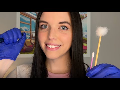 Sleepy Ear Cleaning (ASMR) 🎧 | Personal Attention &  Soft Spoken
