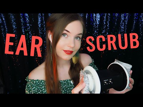 INTENSE EAR SCRAPING w/ Metal Sponges ASMR - No Talking