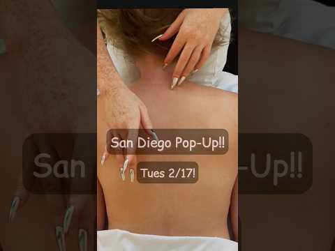 2/17/26 - it’s your chance to feel this IRL San Diego‼️(softtouchasmr.com to book!) #asmr #asmrsleep