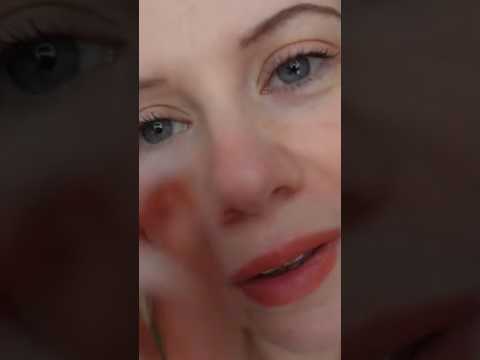 ASMR - Ear to Ear Whispers and writing on your face