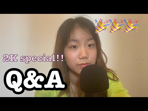 ASMR Q&A!!
