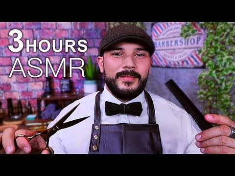 ASMR The Most REALISTIC Haircut (3 Hours Sleep) Personal Attention
