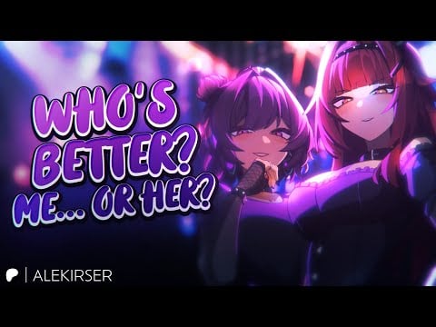 ASMR || Two Mean, Popular Goth Girls Confess To You! [F4M] [Who Will You Choose] ft. BirbPrincess