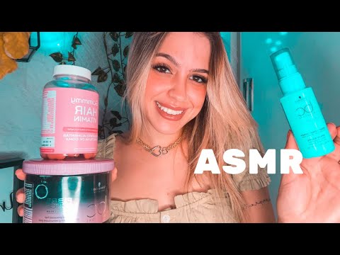 ASMR CASEIRINHO COMO CUIDO DO MEU CABELO