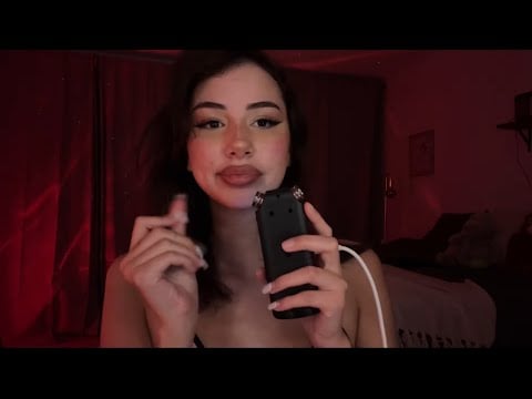 ASMR TASCAM MIC BITING/MOUTH SOUNDS 