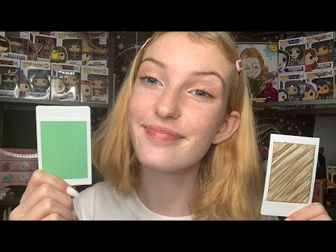 Textured polaroid ASMR no talking