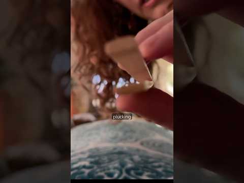 Plucking blockages for you #oddlysatisfying #reiki #asmr #relax #feelgood