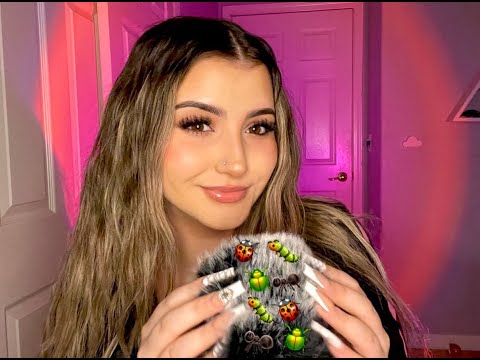 ASMR - Tingly Bug Searching 🐛 (inaudible, scratching & plucking)