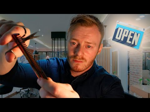 Second Best Haircut and Shave of your Life | ASMR | Scissor - Lather - Shave - Brushing