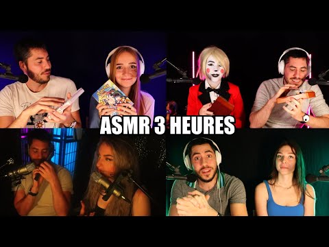 ASMR 3 HEURES AVEC QUE DES COPINES