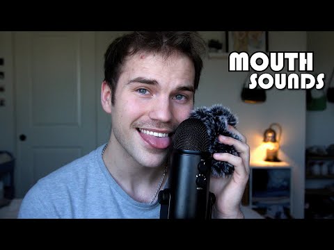 ASMR Intense Mouth Sounds w/ Mic Brushing (Wet, Dry, Fast and Aggressive)