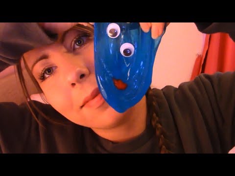 ASMR Triggers With Kids Toys #2 - SLIME CLAY CARD FIDGET SPINNER