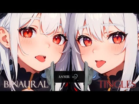 [3DIO ASMR] Twin Tingly Ear-to-Ear Attention for Sleep 💤