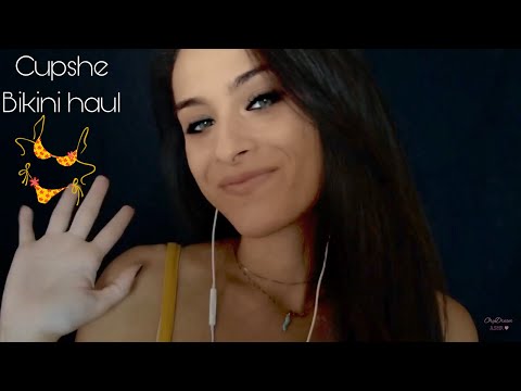 ASMR Bikini Try on Haul Cupshe | ASMR ITA Swimsuit Haul