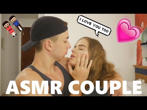 ASMR Couple 💑 | We'll Help You Fall Asleep 😪 | ASMR Triggers, Whispering 🌸
