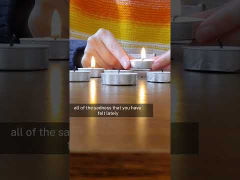 Candles and Feelings #asmr #shorts #asmrshorts #feelings