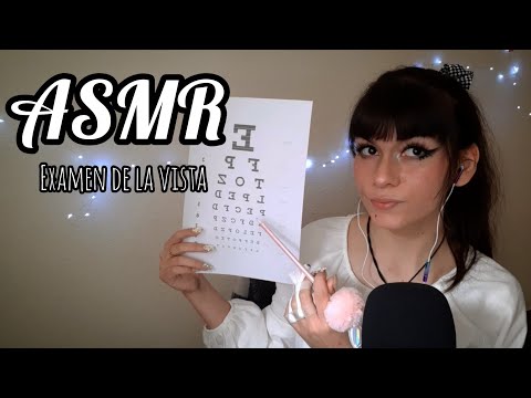 ASMR Examen de la Vista | Prueba visual | Roleplay médico