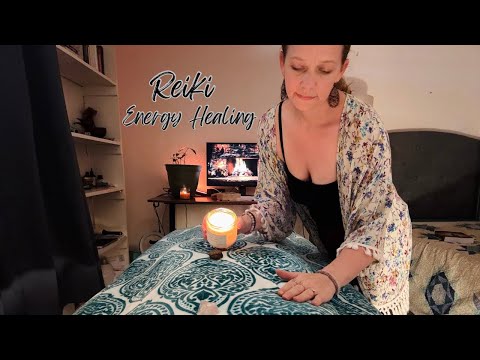 ASMR Reiki Healing 🕯️ Your First Reiki Session | Full Body Cleanse | Lo-Fi | Fireplace Sounds