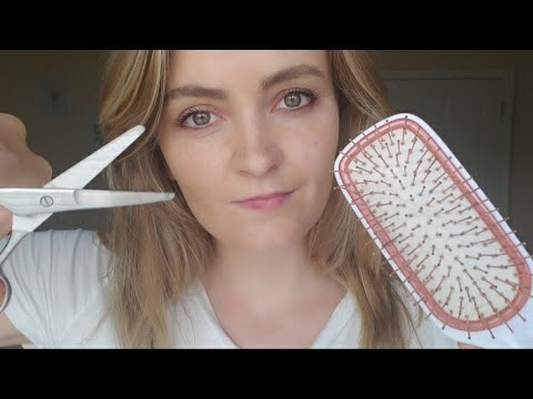 ASMR 1 MINUTE HAIRCUT (1 MINUTE ASMR)