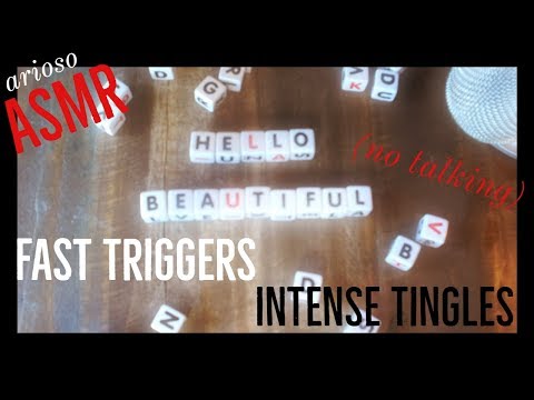 ASMR | Fast Triggers for Intense Tingles | No Talking!