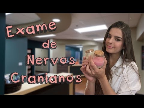 ASMR EXAME DE NERVOS CRANIANOS | Banana Vintage