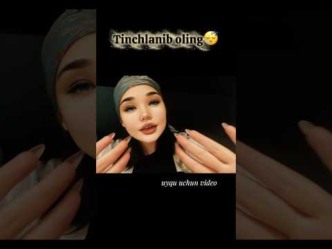 ASMR/ YELKA MASSAJ/ meditatsiya/ relax/ shirin uyqu #asmr #triggersforsleep #visualtingle