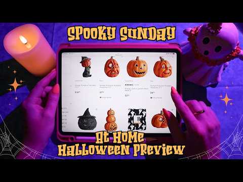 ASMR At Home Online Halloween Preview 2026 👻 | Spooky Sunday ep.1 🧡