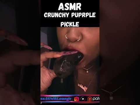 ASMR EATING JUICY PICKLES