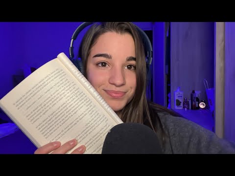 ASMR lectura inaudible para que te relajes 📖😴
