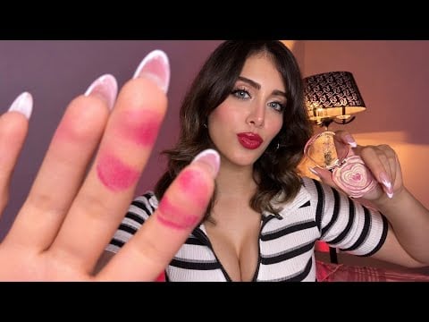 ASMR 💋 Kissing Sounds & Face Painting 🌹