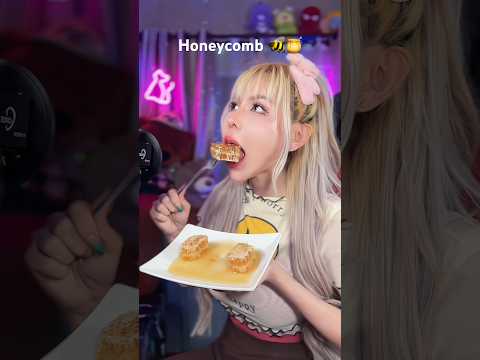 Honey honey honeycomb 🍯 #asmr #whitespaasmr