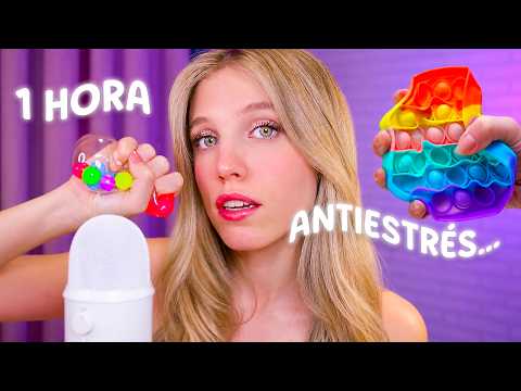 ASMR 1 HORA para dormir con OBJETOS DESESTRESANTES... 💆🏼‍♀️🌙