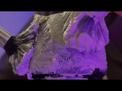 ASMR Shaving Foam Mic Scratching 🫧🤯 | Tingly Brain Massage 🧠🫠 (No Talking)