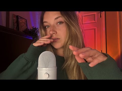 ASMR Inaudible Whispers + Hand Movements for the BEST Tingles & Sleep😴✨