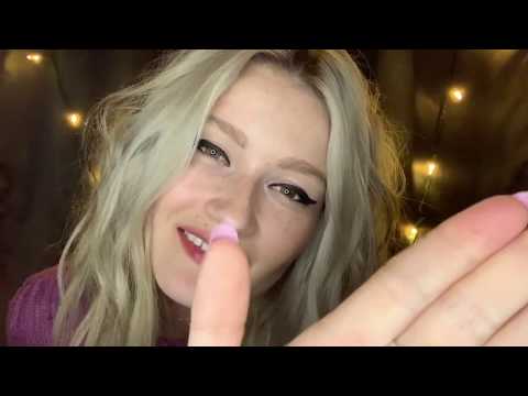 ASMR -  its okay (whispering, hand movements + shh sounds)