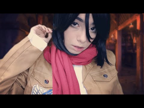 ASMR MIKASA CUIDANDO DE VOCÊ | ROLEPLAY