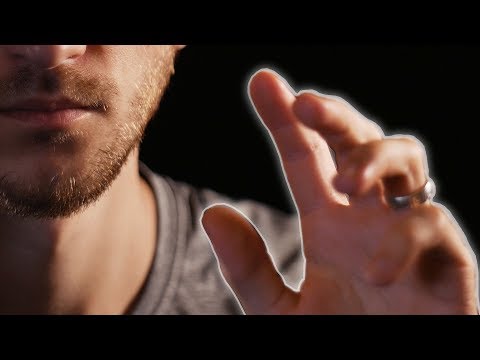 Simple ASMR Hand Movements & Quiet Whispering