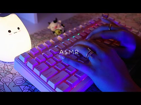 ASMR : Claviers extrêmement apaisants pour ceux qui ont besoin d’un sommeil profond 😴🌙 (No talking)